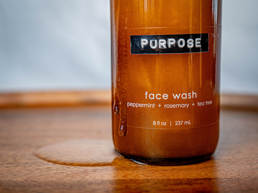 Face Wash - peppermint + rosemary + tea tree