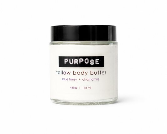 Tallow Body Butter - blue tansy