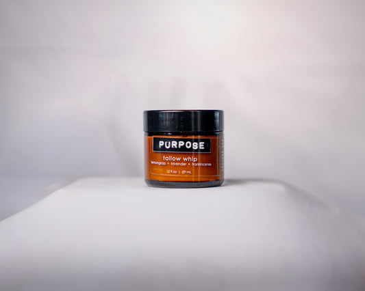 Tallow Whip - lemongrass + lavender + frankincense