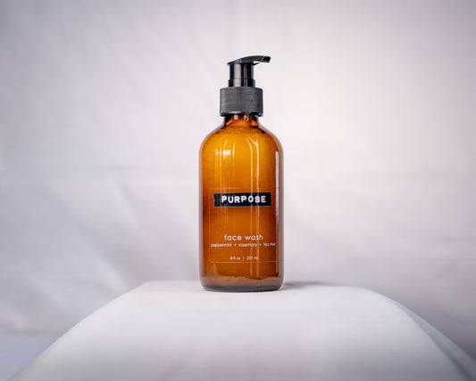 Face Wash - peppermint + rosemary + tea tree