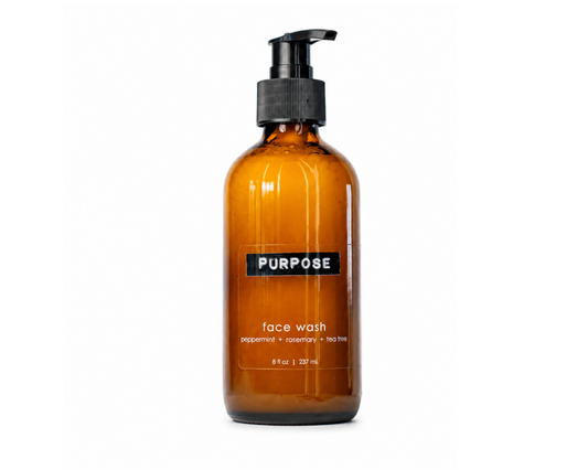 Face Wash - peppermint + rosemary + tea tree