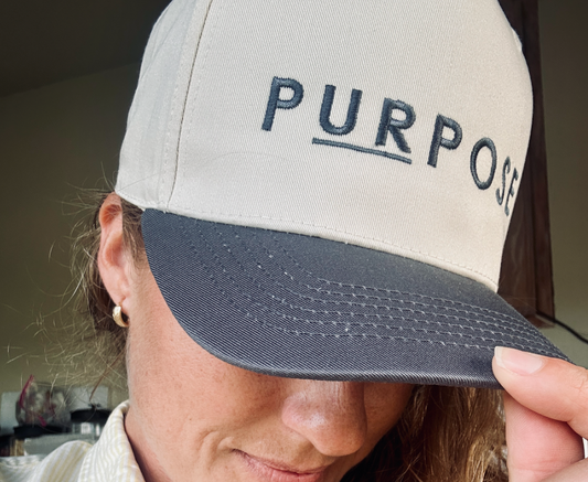 PURPOSE Hat - silver